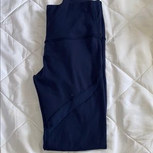 lululemon mesh detail leggings